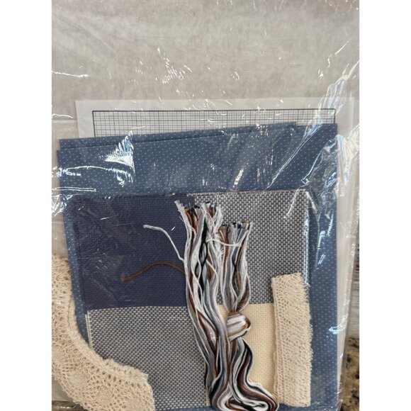 Dale Burdett Apron Country Cross Stitch Kit 1985 Vintage Country Geese CK20 - Picture 4 of 6